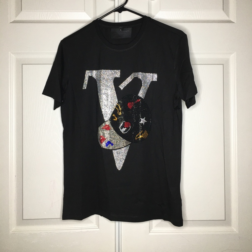 Rhinestone shirt bling shirt